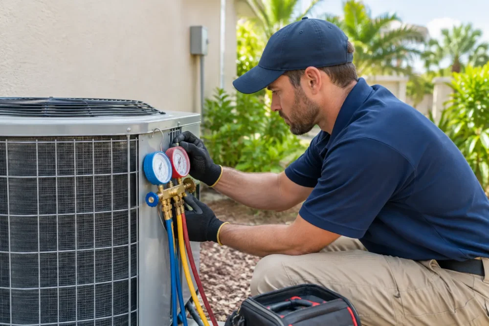 AC Refrigerant Leak Repair for Florida Homes